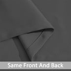 Yakamok Room Darkening Curtains 52x96 inch Length Charcoal Grey-Living Room | 2 - Image 6