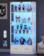 Lamtor Display Cabinet with Glass Doors by Lamtor