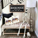 RABUSOFA Halloween Pillow Covers 18x18 Inch Halloween Decorations - Image 5