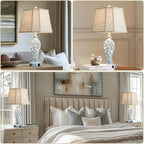 25'' Farmhouse Table Lamps Set of 2 - Image 7