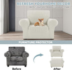 LURKA Stretch Chair Sofa Slipcovers 1 Piece Couch Covers - Image 3
