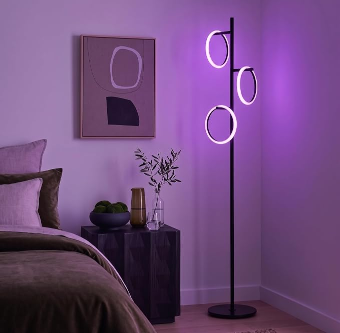 Brightech Saturn Modern Color Changing Floor Lamp - Image 2