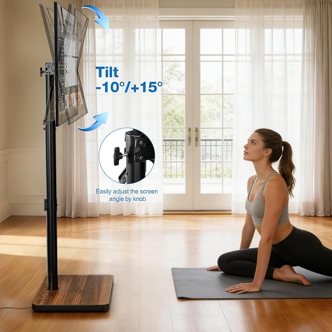 Swivel/Tilt Universal Floor TV Stand - Image 3