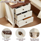 SAVOR LIFE Farmhouse Nightstand - Image 6