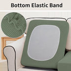Easy-Going Stretch 3 Pieces Oversized Couch Cushion Cover - Image 4