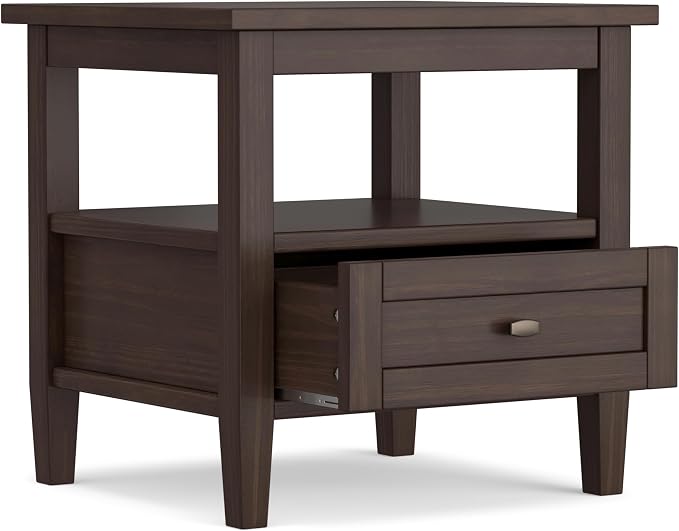 SIMPLIHOME Warm Shaker End Table - Image 3
