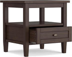 SIMPLIHOME Warm Shaker End Table - Image 3