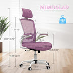Mimoglad Office Chair, High Back Ergonomic Desk Chair - Image 2