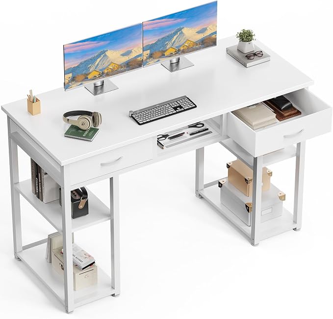 DUMOS 48" Small Computer Home Office Desk by DumosLifestyle
