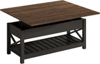 ChooChoo Coffee Table Lift Top, Coffee Table Converts to Dining Table - Image 5