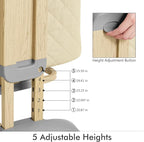 TotRun Bassinet Bedside Sleeper, Rocking Bassinets - Image 5