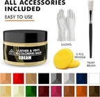 FORTIVO Leather Recoloring Balm, Color Restorer, Scratch Remover, Couch Paint - Image 3
