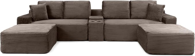 125" Oversized Sectional Couches - Image 8