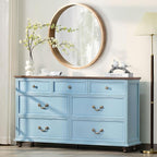 Joaxswe Farmhouse 54" 7 Drawers Dresser by Joaxswe