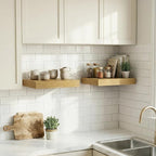 Dreamland Floating Shelves for Wall, Small Deep Floating Shelf Square Wall Shelf - Image 2
