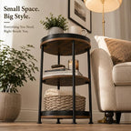 Dulcii Side Table, Round End Table - Image 9