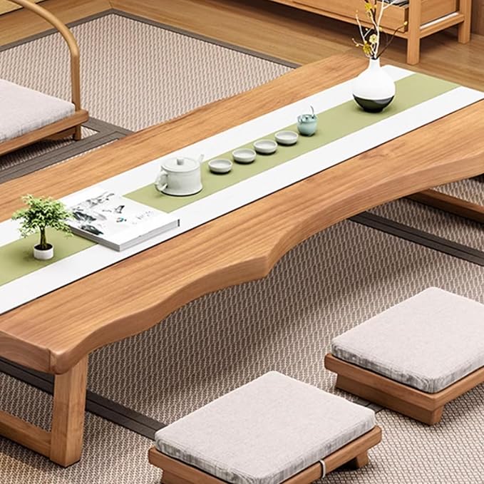Living Room Coffee Table Japanese Style Floor Table Low Table Reception Room - Image 7