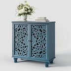 JOINICE Blue Accent Cabinet - Image 8
