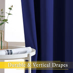 NICETOWN Sliding Glass Door Curtain Panel, Home Decoration Privacy & Noise - Image 4