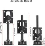 OwnMy 4 Packs Adjustable Furniture Leveling Feets L Shaped Furniture Levelers - Image 2