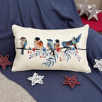 RABUSOFA 4th of July Memorial Day Patriotic Lumbar Throw Pillow Cover, 12x20 - Image 5