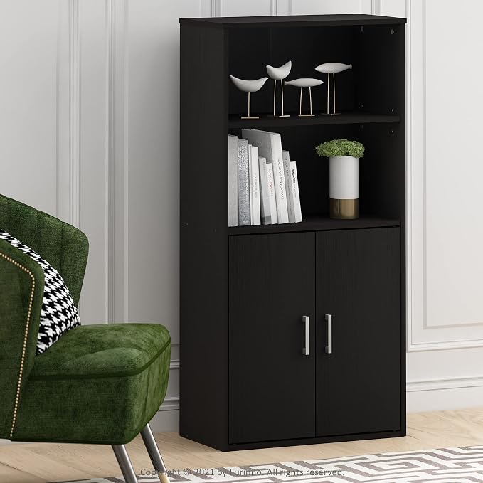Furinno Pasir 4-Tier Storage Bookcase - Image 2