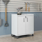 Manhattan Comfort Fortress Rolling Garage Storage Cabinet - Image 2
