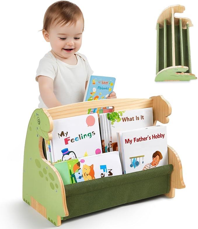 Toddler Bookshelf Double-Sided by Unknown