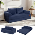 COMAX Convertible Sofa Bed, Folding Floor Couch Corduroy Fold Out Couch Bed by COMAX