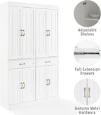 Crosley Furniture Stanton 2-Piece Pantry Storage Cabinet Set - Image 6