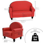 Children's Factory As We Grow Chair and Couch, Flexible Seating - Image 2