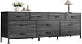 Huuger 63 Inch Dresser for Bedroom, Long Dresser by Huuger