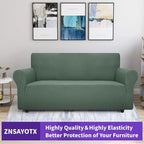ZNSAYOTX Super Stretch Couch Cover Universal Sofa Covers - Image 5