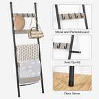 HOOBRO Blanket Ladder, 5-Tier Towel Rack - Image 5