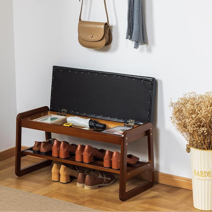 SOBIBO Shoe Bench with Storage by SOBIBO