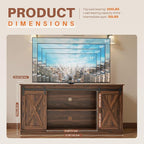 Sweetcrispy Farmhouse TV Stand 65 Inch - Image 3