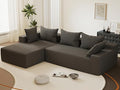 108"Modern Sectional Sofa, Modular Convertible L-Shape Sofas, Upholstered by LSSBOUGHT
