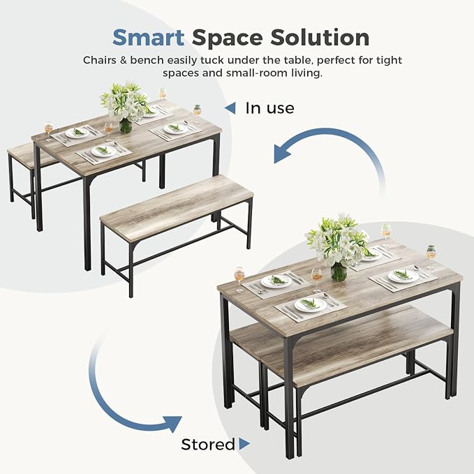 DUMOS Dining Table Set, Dining Table - Image 6