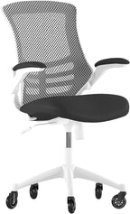 Flash Furniture Kelista Mid-Back Black Mesh Swivel Ergonomic Task Office Chair by FlashFurniture