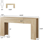 UNIQUITE 63-Inch Long Console Table - Image 2