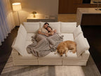 Upgrade Boneless Couch with Storage, Extra Deep&High Seat Modular Sectional - Image 5