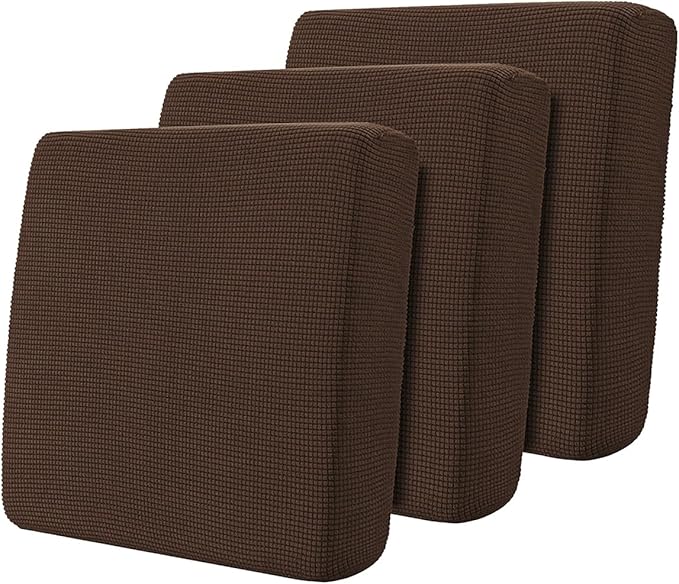 Hokway Stretch Couch Cushion Covers, 3 Piece Individual Sofa Cushion by Hokway