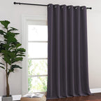 NICETOWN Blackout Sliding Glass Door Curtains, Room Darkening Thermal Insulated - Image 7