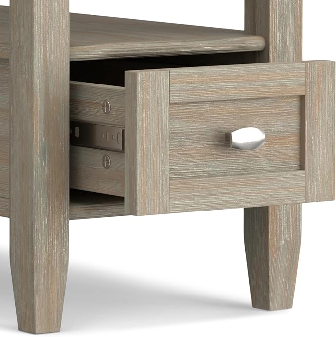 SIMPLIHOME Warm Shaker End Table - Image 9