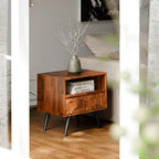 Bme Georgina Solid Wood Nightstand - Image 7