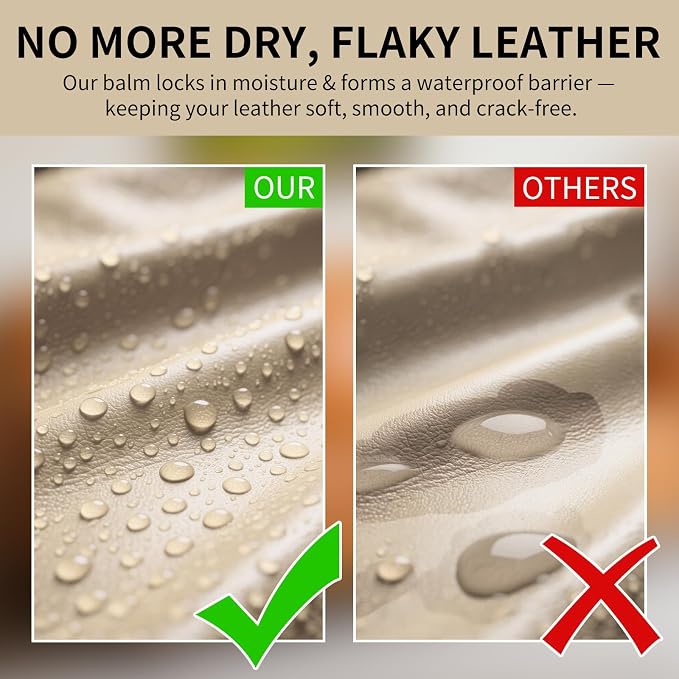 Leather Recoloring Balm and Leather Repair Kit - Image 4
