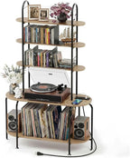 Faesun Record Player Stand by Faesun