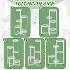 iDavosic.ly Plant Stand Indoor Outdoor, 5 Tier Corner Metal Flower Display - Image 5