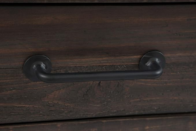 Jofran Madison County Harris End Table, Barnwood Brown - Image 6