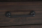 Jofran Madison County Harris End Table, Barnwood Brown - Image 6